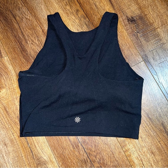 ATHLETA Conscious Crop Bra BLACK Size XS - Picture 6 of 9